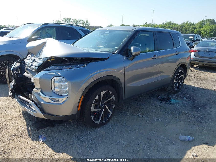 2024 Mitsubishi Outlander VIN JA4J3VA84RZ038413 IAAI salvage auction — FRONT END, Salvage Title, sold $5,300 on 2026-07-30 (photo 2)