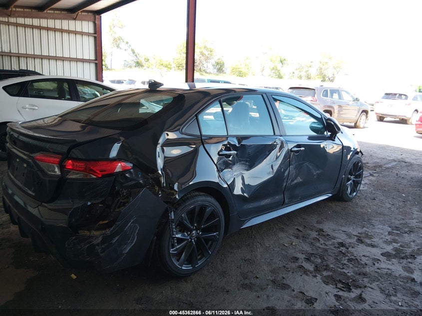 2023 Toyota Corolla VIN 5YFP4MCE1PP160986 IAAI salvage auction — RIGHT SIDE, Salvage (Nebraska), sold $3,050 on 2026-07-30 (photo 6)