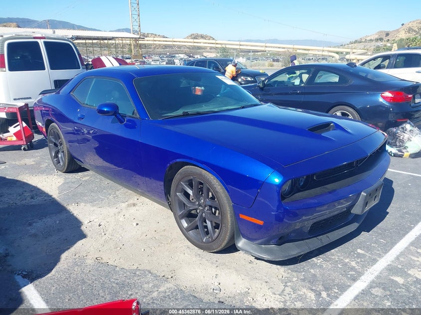 2020 Dodge Challenger VIN 2C3CDZJG8LH148953 IAAI salvage auction — INTERIOR BURN, Salvage (California), sold $10,225 on 2026-07-29 (photo 1)