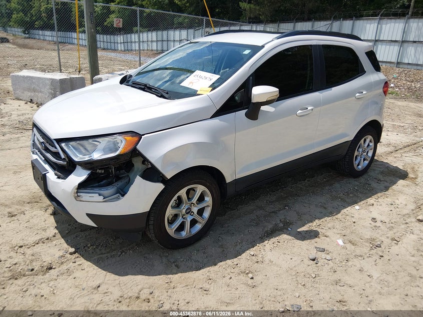 2020 Ford Ecosport VIN MAJ3S2GE1LC359872 IAAI salvage auction — FRONT END, Salvage (Georgia), sold $1,600 on 2026-07-23 (photo 2)