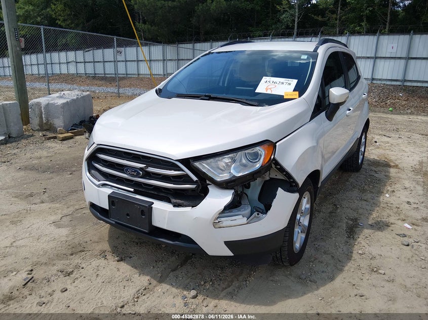2020 Ford Ecosport VIN MAJ3S2GE1LC359872 IAAI salvage auction — FRONT END, Salvage (Georgia), sold $1,600 on 2026-07-23 (photo 6)