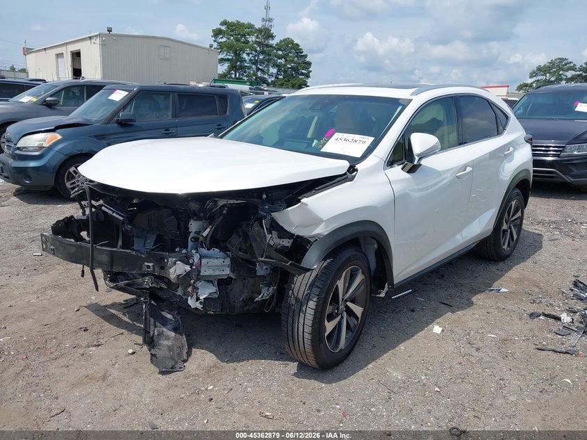 2019 Lexus Nx VIN JTJYARBZ5K2127069 IAAI salvage auction — ENGINE DAMAGE, Salvage (Georgia), sold $1,975 on 2026-07-29 (photo 2)