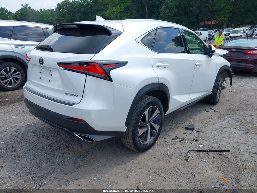 2019 Lexus Nx VIN JTJYARBZ5K2127069 IAAI salvage auction — ENGINE DAMAGE, Salvage (Georgia), sold $1,975 on 2026-07-29 (photo 4)