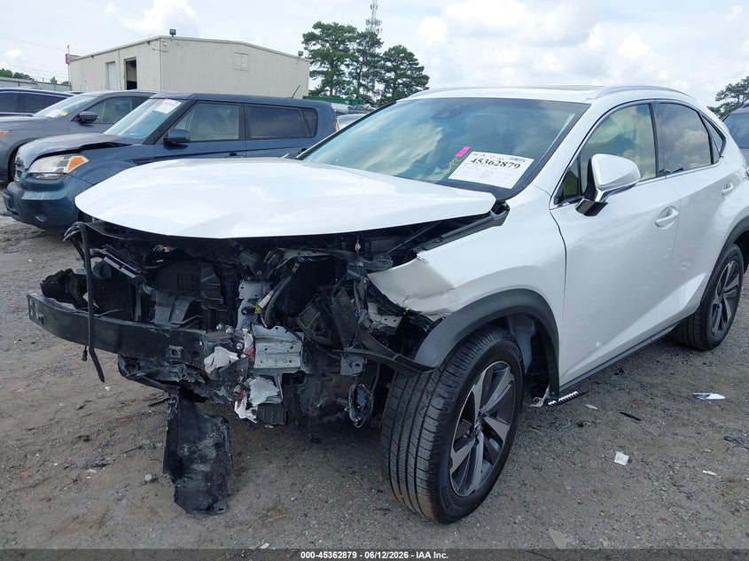 2019 Lexus Nx VIN JTJYARBZ5K2127069 IAAI salvage auction — ENGINE DAMAGE, Salvage (Georgia), sold $1,975 on 2026-07-29 (photo 6)