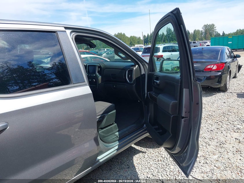2021 Chevrolet Silverado VIN 1GCUYDED9MZ121267 IAAI salvage auction — REAR END, Salvage Title, sold $8,800 on 2026-08-03 (photo 5)