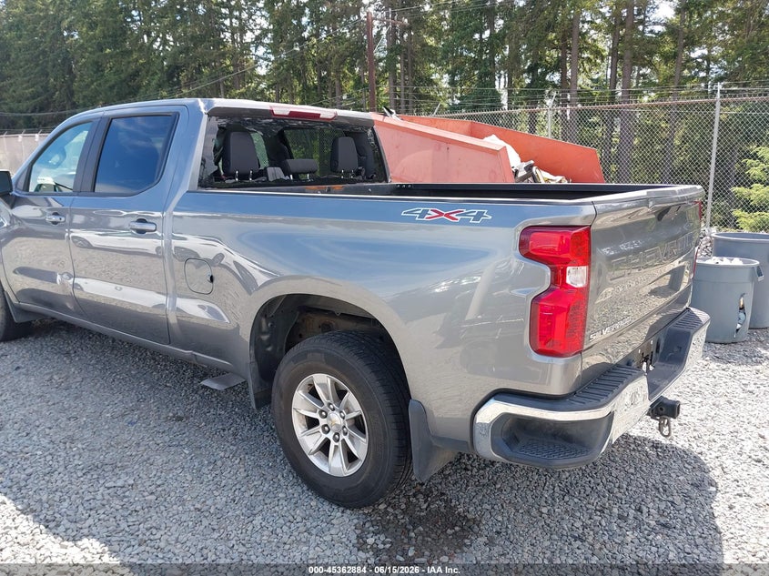 2021 Chevrolet Silverado VIN 1GCUYDED9MZ121267 IAAI salvage auction — REAR END, Salvage Title, sold $8,800 on 2026-08-03 (photo 6)