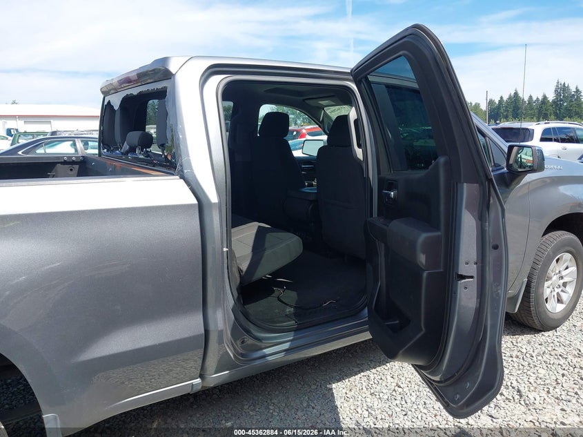 2021 Chevrolet Silverado VIN 1GCUYDED9MZ121267 IAAI salvage auction — REAR END, Salvage Title, sold $8,800 on 2026-08-03 (photo 8)