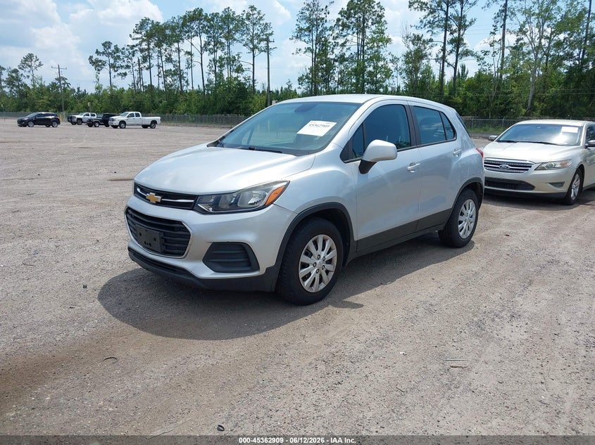 2017 Chevrolet Trax VIN KL7CJKSB7HB176576 IAAI salvage auction — NORMAL WEAR, Salvage Title, sold $2,250 on 2026-07-21 (photo 2)