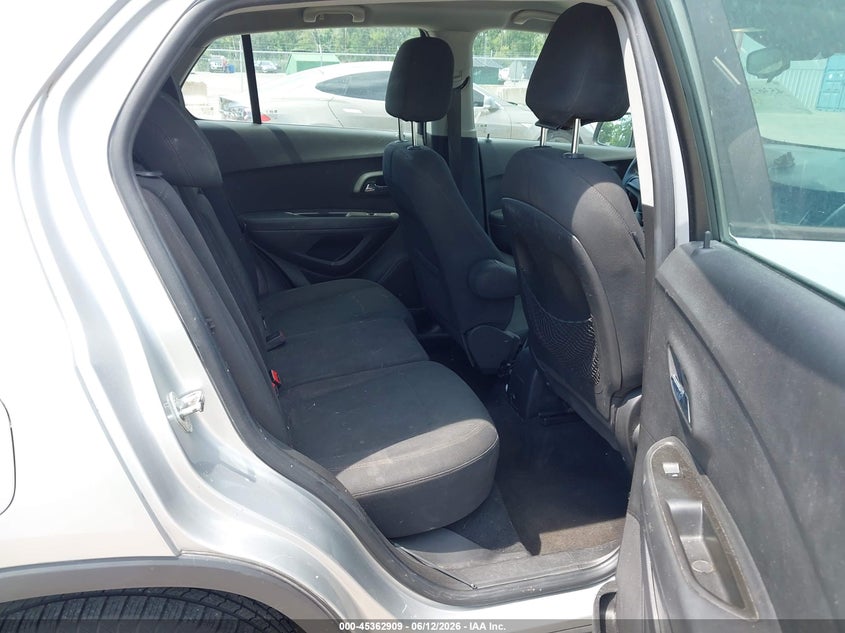 2017 Chevrolet Trax VIN KL7CJKSB7HB176576 IAAI salvage auction — NORMAL WEAR, Salvage Title, sold $2,250 on 2026-07-21 (photo 8)