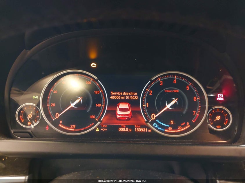 2015 BMW 6er VIN WBA6A0C5XFD318608 IAAI salvage auction — ENGINE DAMAGE, Salvage Title, sold $1,650 on 2026-07-21 (photo 7)