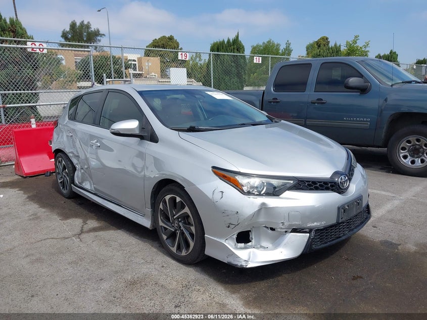 2018 Toyota Corolla VIN JTNKARJE0JJ555753 IAAI salvage auction — FRONT & REAR, Salvage (California), sold $2,075 on 2026-07-16 (photo 1)