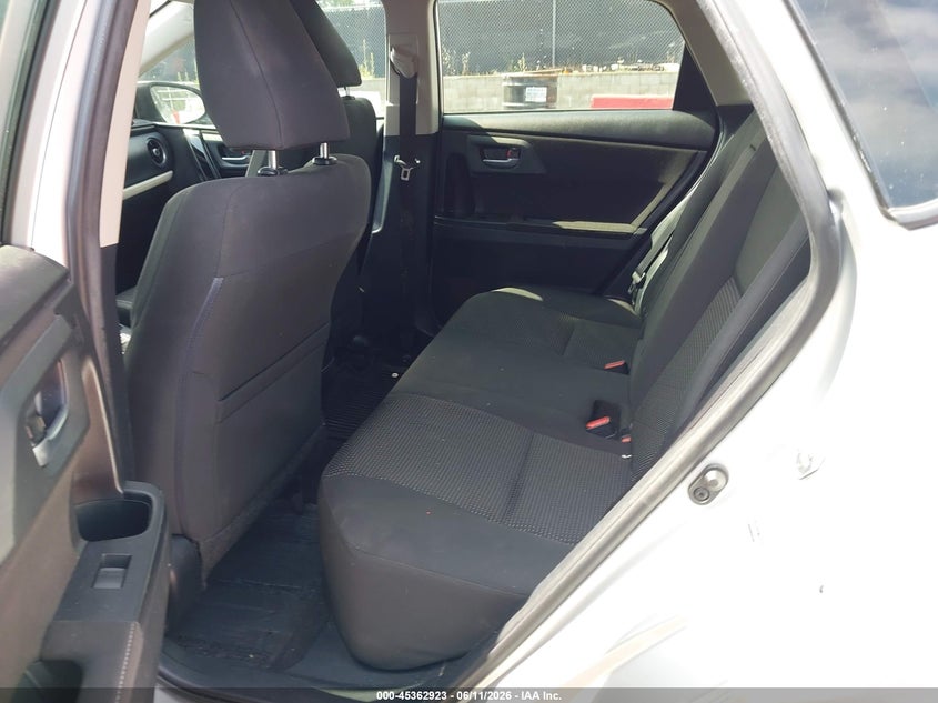 2018 Toyota Corolla VIN JTNKARJE0JJ555753 IAAI salvage auction — FRONT & REAR, Salvage (California), sold $2,075 on 2026-07-16 (photo 8)