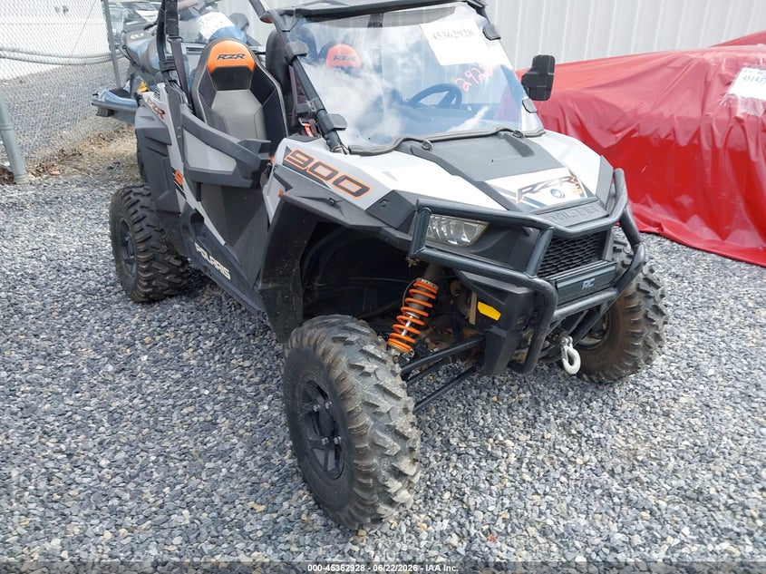 2019 Polaris Rzr VIN 3NSVBE879KH829462 IAAI salvage auction — REAR END, Salvage (Virginia), sold $3,150 on 2026-09-15 (photo 1)