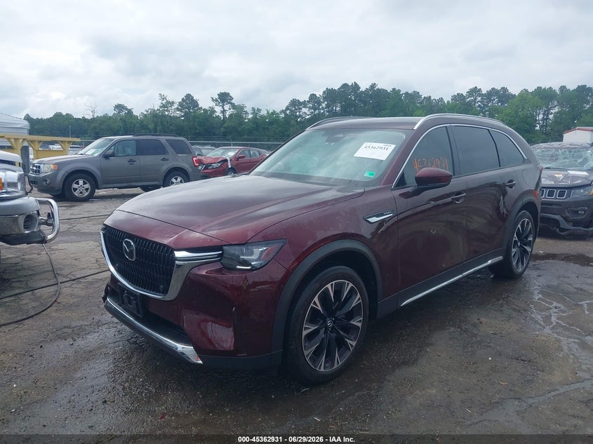 2024 Mazda Cx-90 VIN JM3KKDHA9R1150890 IAAI salvage auction — FRONT END, Salvage (Virginia), sold $16,300 on 2026-07-31 (photo 2)