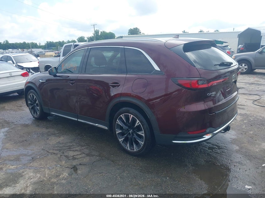 2024 Mazda Cx-90 VIN JM3KKDHA9R1150890 IAAI salvage auction — FRONT END, Salvage (Virginia), sold $16,300 on 2026-07-31 (photo 3)