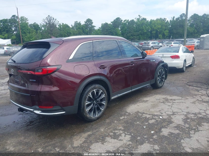2024 Mazda Cx-90 VIN JM3KKDHA9R1150890 IAAI salvage auction — FRONT END, Salvage (Virginia), sold $16,300 on 2026-07-31 (photo 4)
