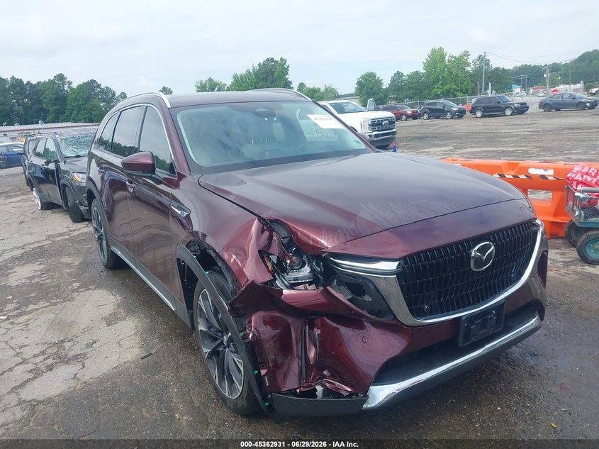 2024 Mazda Cx-90 VIN JM3KKDHA9R1150890 IAAI salvage auction — FRONT END, Salvage (Virginia), sold $16,300 on 2026-07-31 (photo 6)