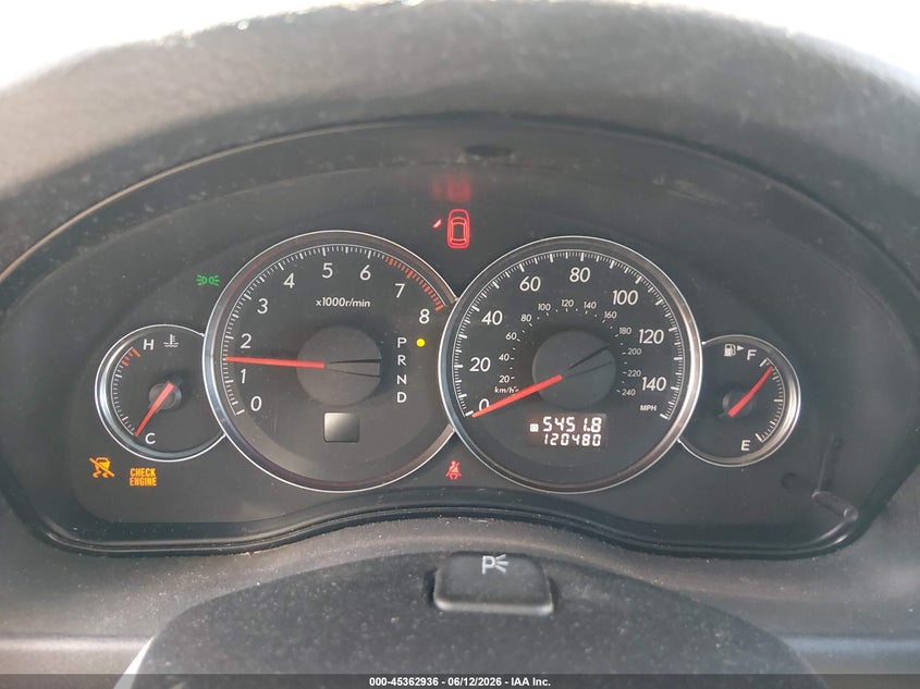 2009 Subaru Outback VIN 4S4BP61C897326371 IAAI salvage auction — FRONT END, Bill Of Sale (Washington), sold $450 on 2026-07-24 (photo 7)