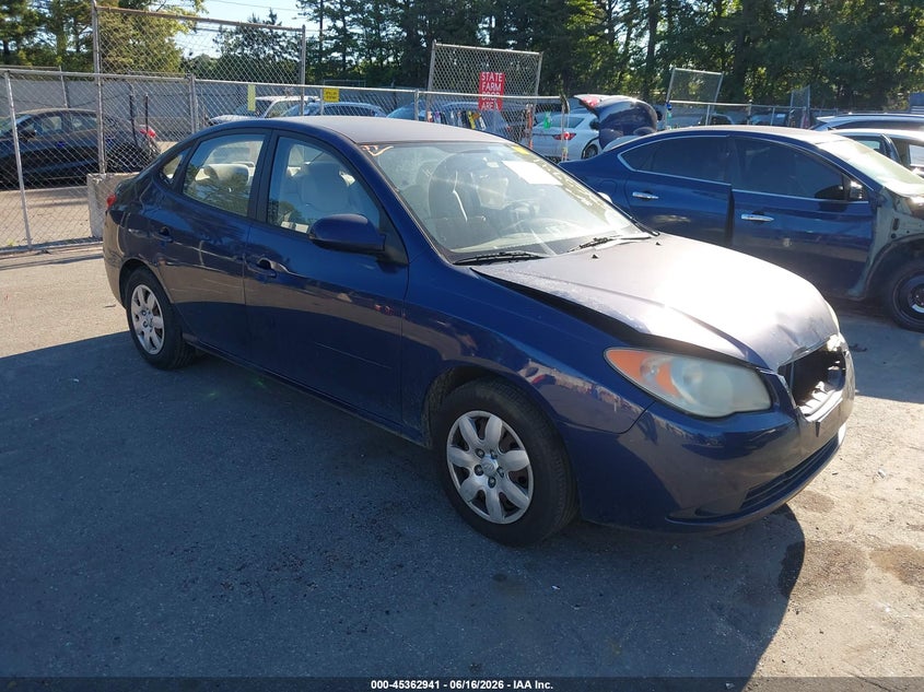 2007 Hyundai Elantra VIN KMHDU46D27U253973 IAAI salvage auction — FRONT END, Salvage (South Carolina), sold $425 on 2026-07-13 (photo 1)