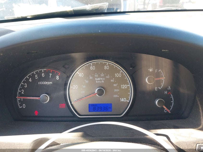 2007 Hyundai Elantra VIN KMHDU46D27U253973 IAAI salvage auction — FRONT END, Salvage (South Carolina), sold $425 on 2026-07-13 (photo 7)