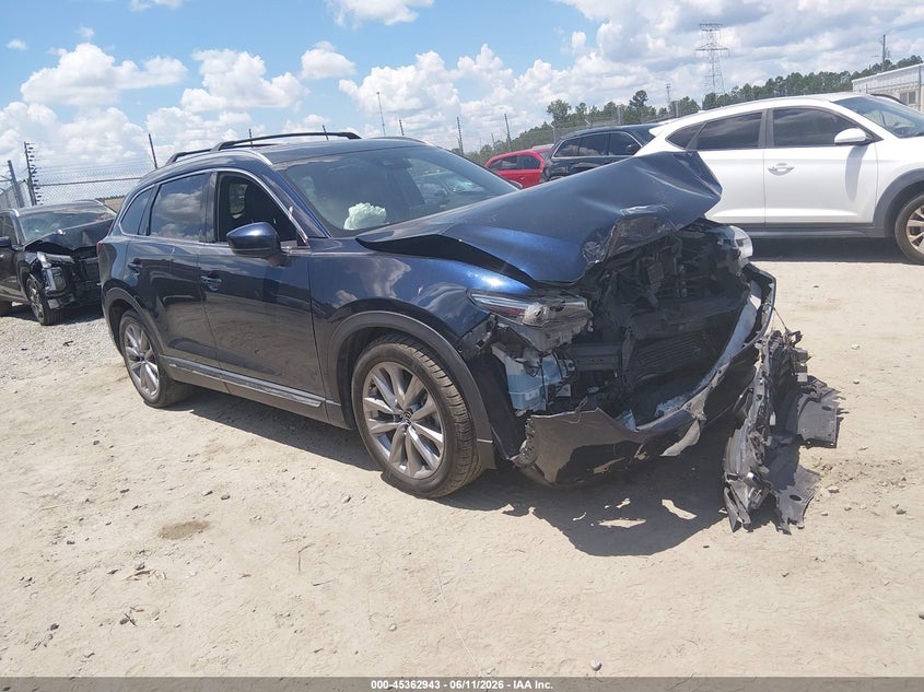 2020 Mazda Cx-9 VIN JM3TCADY1L0403507 IAAI salvage auction — FRONT END, Certificate Of Destruction (Florida), sold $1,250 on 2026-07-10 (photo 1)