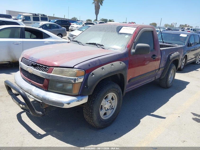2006 Chevrolet Colorado VIN 1GCCS146668135103 IAAI salvage auction — NORMAL WEAR, Clear - Dealer Only (Kansas), sold $450 on 2026-07-08 (photo 2)