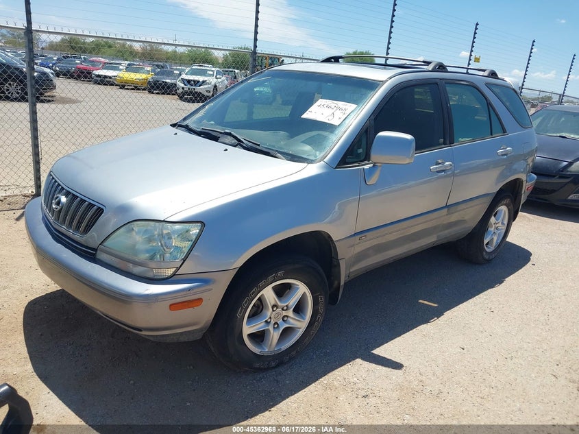 2001 Lexus Rx 300 VIN JTJHF10U910225655 IAAI salvage auction — SIDE, Clear (Arizona), sold $825 on 2026-07-16 (photo 2)