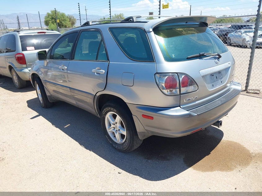 2001 Lexus Rx 300 VIN JTJHF10U910225655 IAAI salvage auction — SIDE, Clear (Arizona), sold $825 on 2026-07-16 (photo 3)