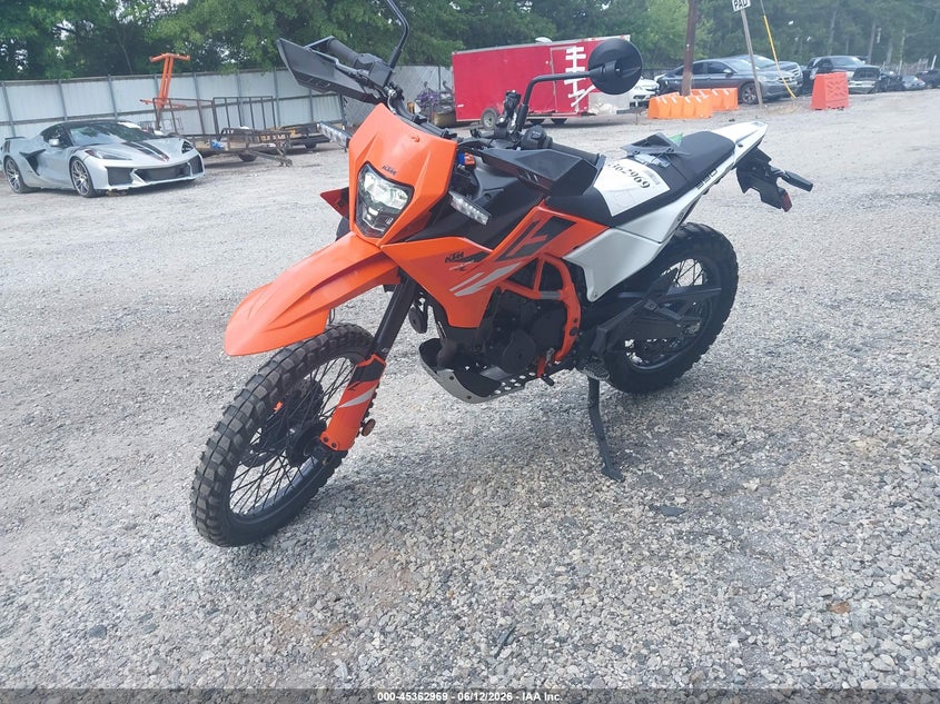 2025 Ktm 390 adventure VIN MD2J1J406SN201189 IAAI salvage auction — FRONT END, Salvage (Georgia), sold $2,550 on 2026-07-22 (photo 2)