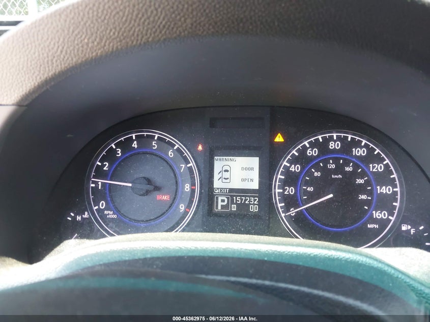2013 Infiniti G VIN JN1CV6AP9DM304765 IAAI salvage auction — FRONT & REAR, Salvage (Ohio), sold $550 on 2026-07-13 (photo 7)
