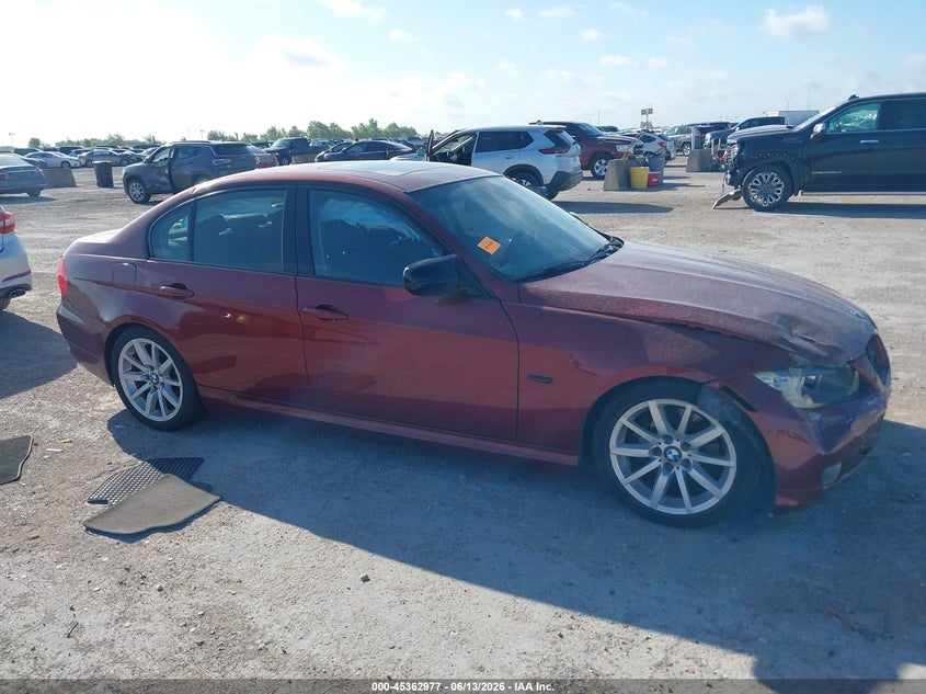2011 BMW 3 series VIN WBAPH7C52BE674550 IAAI salvage auction — FRONT END, Salvage (Texas), sold $350 on 2026-07-29 (photo 1)