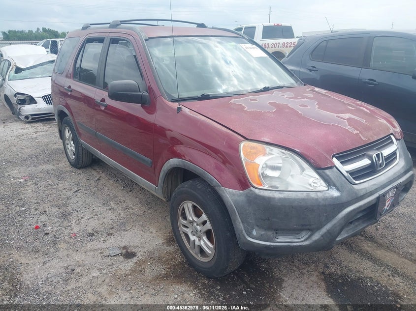2003 Honda Cr-v VIN JHLRD68473C010584 IAAI salvage auction — NORMAL WEAR, Tribal Title -  Public Restricted (Oklahoma), sold $375 on 2026-07-07 (photo 1)