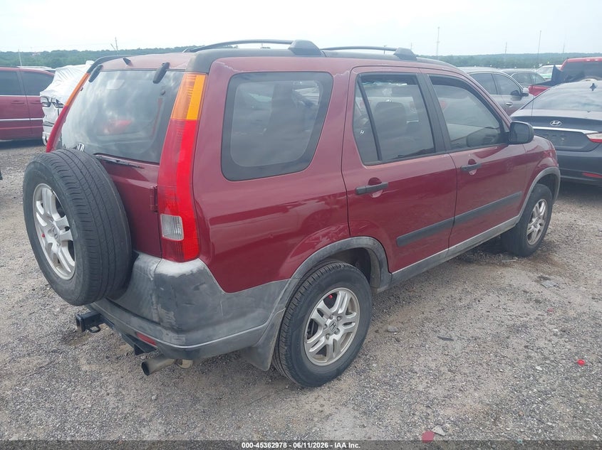 2003 Honda Cr-v VIN JHLRD68473C010584 IAAI salvage auction — NORMAL WEAR, Tribal Title -  Public Restricted (Oklahoma), sold $375 on 2026-07-07 (photo 4)