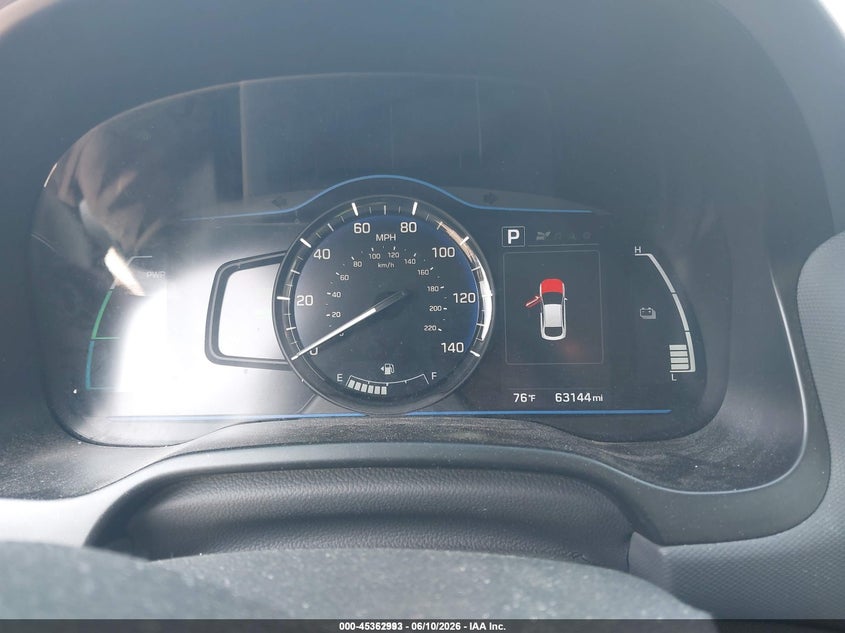 2018 Hyundai Ioniq hybrid VIN KMHC65LC6JU075967 IAAI salvage auction — NORMAL WEAR, Sf97 (New Hampshire), sold $6,100 on 2026-07-23 (photo 7)