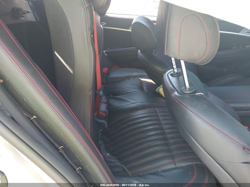 2023 Genesis G70 VIN KMTG34TA6PU106572 IAAI salvage auction — REAR END, Certificate Of Destruction (Florida), sold $1,500 on 2026-07-17 (photo 8)