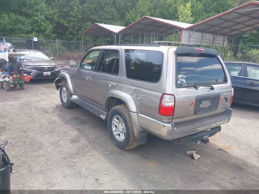 2001 Toyota 4runner VIN JT3HN86R310356232 IAAI salvage auction — FRONT END, Salvage - Greater Than 75% (Maryland), sold $675 on 2026-08-01 (photo 3)