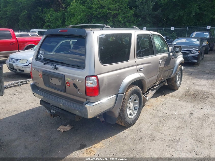 2001 Toyota 4runner VIN JT3HN86R310356232 IAAI salvage auction — FRONT END, Salvage - Greater Than 75% (Maryland), sold $675 on 2026-08-01 (photo 4)