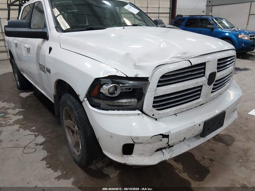 2014 Ram 1500 VIN 1C6RR7MT1ES184040 IAAI salvage auction — FRONT & REAR, Salvage (Idaho), sold $1,300 on 2026-07-10 (photo 6)