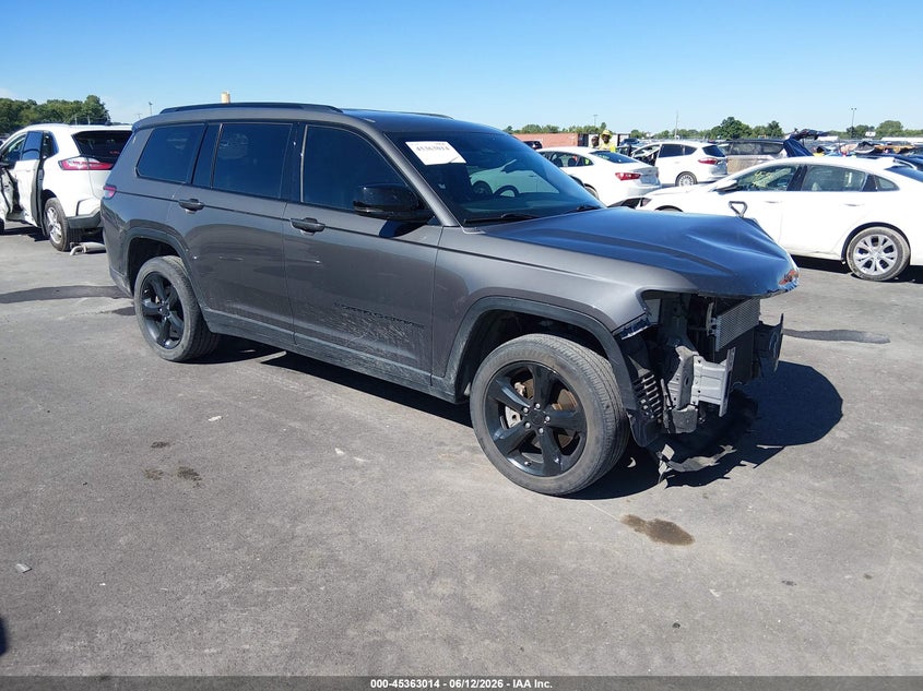 2022 Jeep Grand cherokee VIN 1C4RJKAGXN8554098 IAAI salvage auction — FRONT END, Salvage (Illinois), sold $9,900 on 2026-08-16 (photo 1)