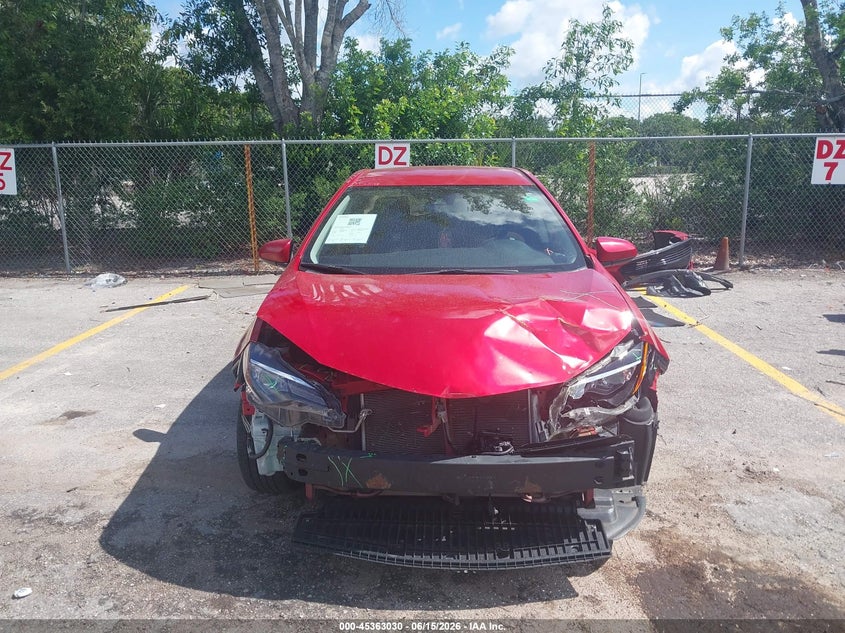 2018 Toyota Corolla VIN 5YFBURHEXJP766519 IAAI salvage auction — FRONT END, Rebuildable (Florida), sold $4,000 on 2026-07-13 (photo 6)