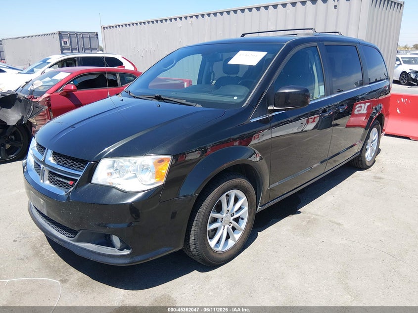 2019 Dodge Caravan VIN 2C4RDGCG5KR662176 IAAI salvage auction — REPOSSESSION, Clear - Dealer Only (California), sold $1,850 on 2026-07-09 (photo 2)