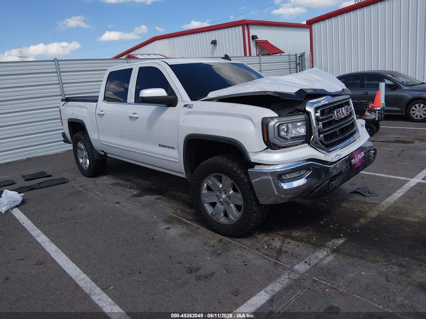 2016 Gmc VIN 3GTU2MECXGG333026 IAAI salvage auction — FRONT END, Salvage Title, sold $1,250 on 2026-08-24 (photo 1)