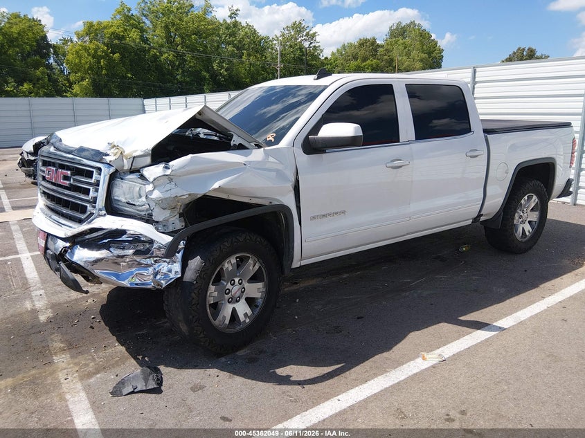 2016 Gmc VIN 3GTU2MECXGG333026 IAAI salvage auction — FRONT END, Salvage Title, sold $1,250 on 2026-08-24 (photo 2)