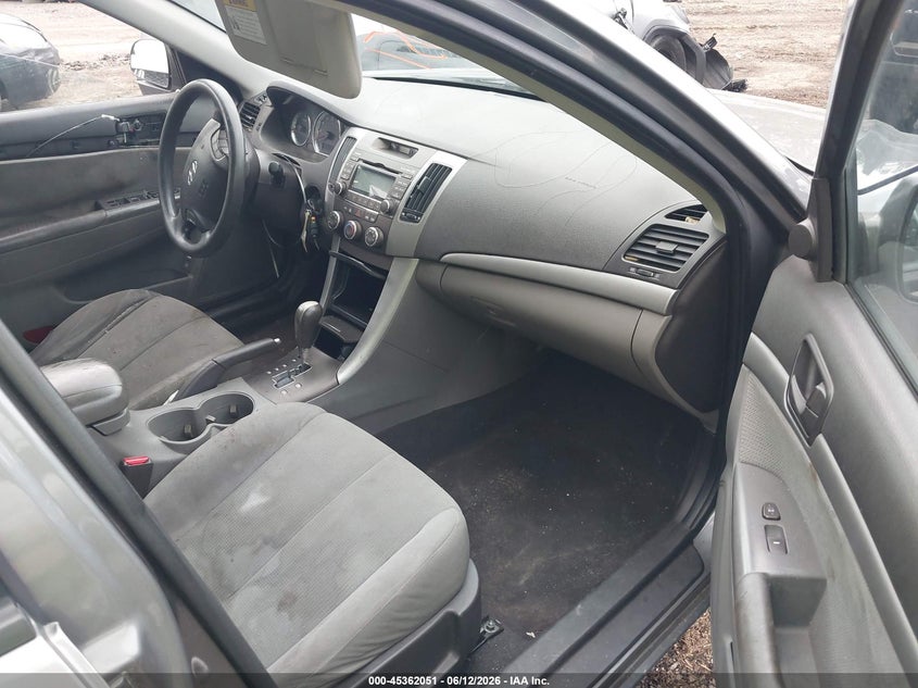 2009 Hyundai Sonata VIN 5NPET46C69H438236 IAAI salvage auction — FRONT END, Salvage (Ohio), sold $300 on 2026-07-14 (photo 5)