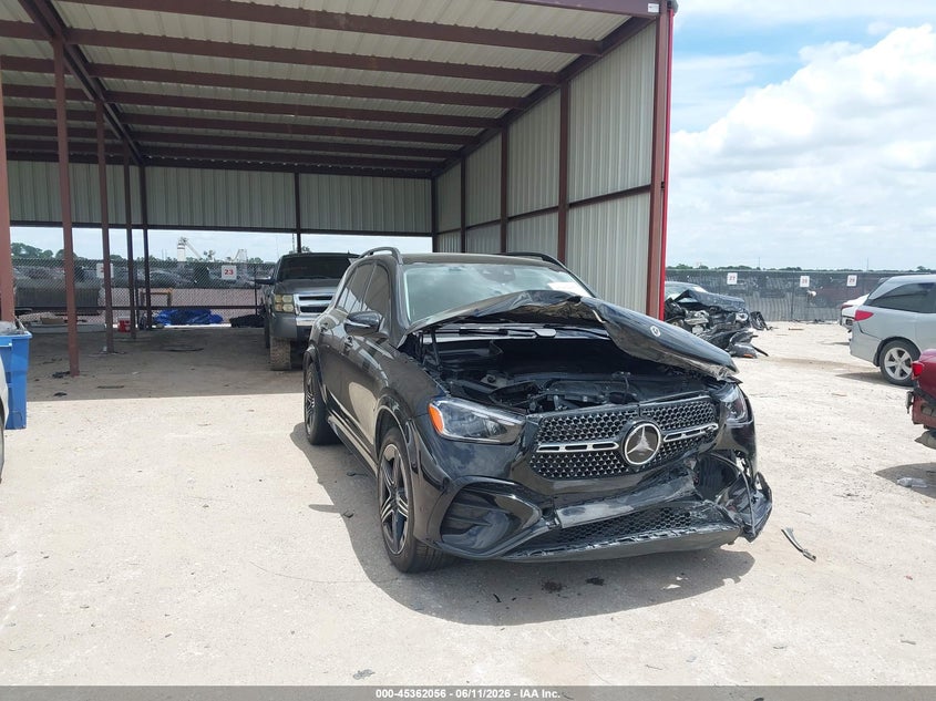 2025 Mercedes-benz Gle VIN 4JGFB4EB6SB412108 IAAI salvage auction — FRONT END, Salvage Title, sold $25,150 on 2026-09-08 (photo 1)