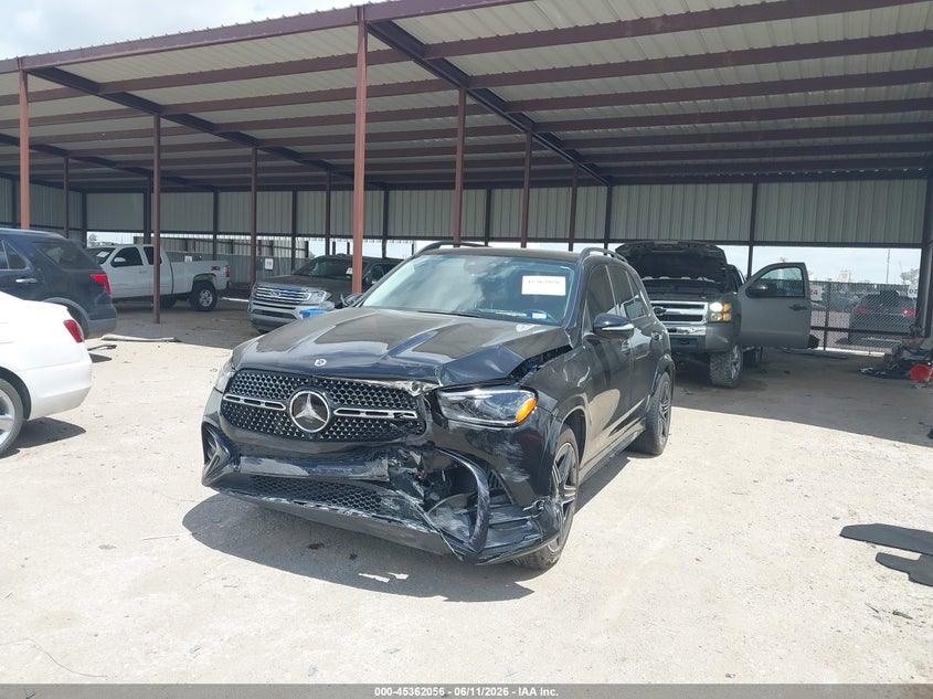 2025 Mercedes-benz Gle VIN 4JGFB4EB6SB412108 IAAI salvage auction — FRONT END, Salvage Title, sold $25,150 on 2026-09-08 (photo 2)