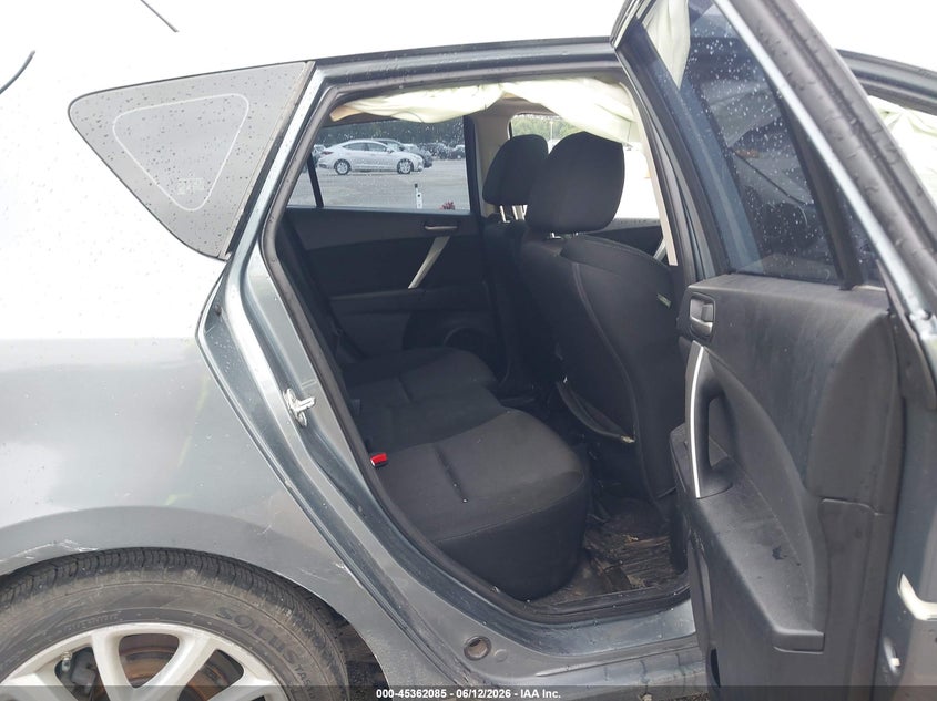 2012 Mazda 3 VIN JM1BL1L55C1501753 IAAI salvage auction — RIGHT SIDE, Salvage (Indiana), sold $225 on 2026-07-23 (photo 8)