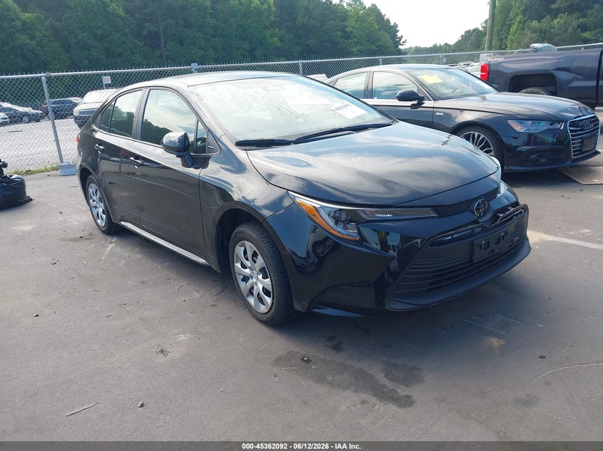 2025 Toyota Corolla VIN 5YFB4MDE7SP302713 IAAI salvage auction — LEFT FRONT, Salvage Title, sold $6,000 on 2026-07-22 (photo 1)