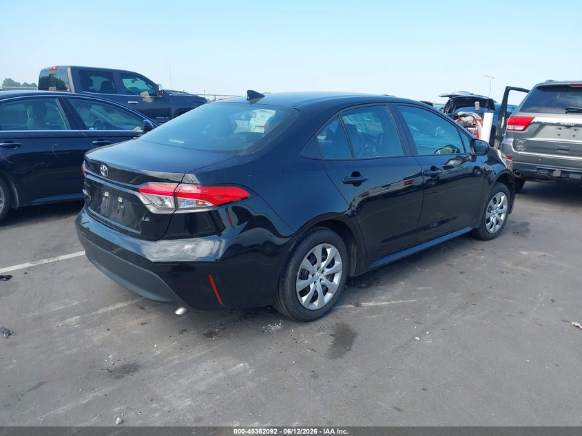 2025 Toyota Corolla VIN 5YFB4MDE7SP302713 IAAI salvage auction — LEFT FRONT, Salvage Title, sold $6,000 on 2026-07-22 (photo 4)