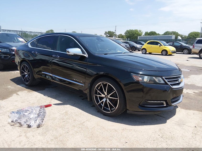 2015 Chevrolet Impala VIN 1G1165S37FU122243 IAAI salvage auction — HAIL, Salvage Title, sold $4,375 on 2026-07-24 (photo 1)